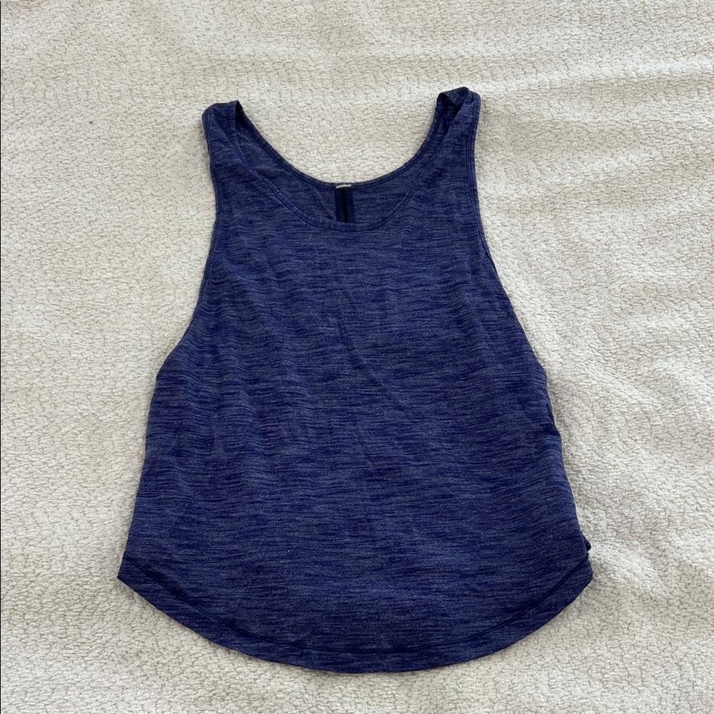 Lululemon Athletica Navy Tank Top